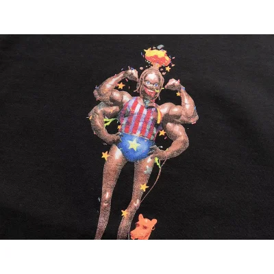 Футболка Cactus Jack Merch Four-armed Man On Ball "Black" фото № 6