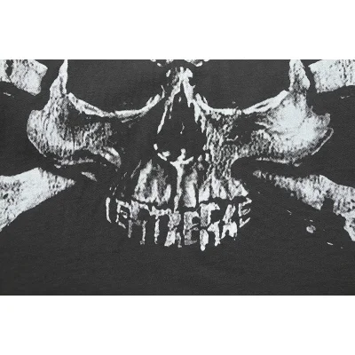 Футболка Cactus Jack Merch Skull And Bones "Black" фото № 8