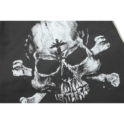Футболка Cactus Jack Merch Skull And Bones "Black" фото № 9