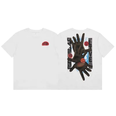 Футболка Cactus Jack Merch Astroworld Travis Scott Live Tonight "White" фото № 7