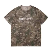 Футболка Carhartt Plain With The Inscription "Brown/Green"