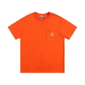 Футболка Carhartt Pocket With A Small Logo "Orange"