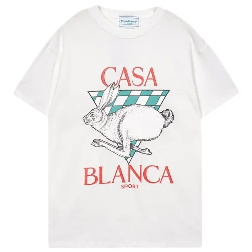 Футболка Casablanca Running Rabbit "White"