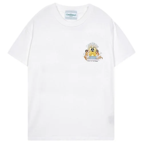 Футболка Casablanca Angels WIth Sun Front Print "White"