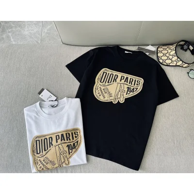 Футболка Christian Dior With Vintage Print "Black" фото № 4