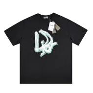Футболка Christian Dior Graffity Logo «Dark» Футболка Christian Dior Graffity Logo «Dark»