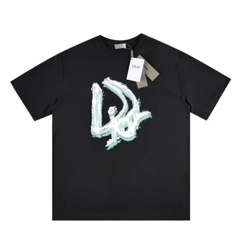 Футболка Christian Dior Graffity Logo «Dark»