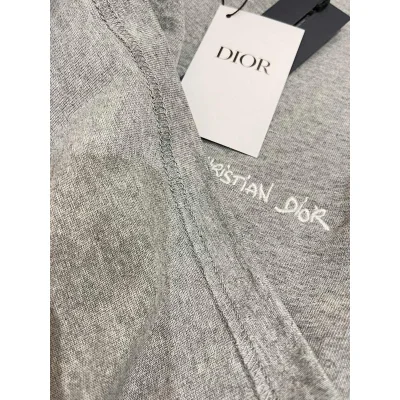 Футболка Christian Dior Frontside Little Logotype "Gray" фото № 7