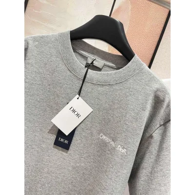 Футболка Christian Dior Frontside Little Logotype "Gray" фото № 2