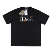 Футболка Christian Dior Colorful Blots "Black"