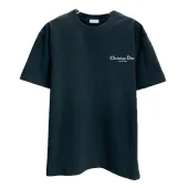 Футболка Christian Dior Contrast Logo Christian Dior Couture "Black"