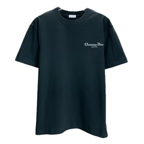 Футболка Christian Dior Contrast Logo Christian Dior Couture "Black"