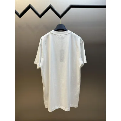 Футболка Christian Dior Contrast Print Transports "White" фото № 3