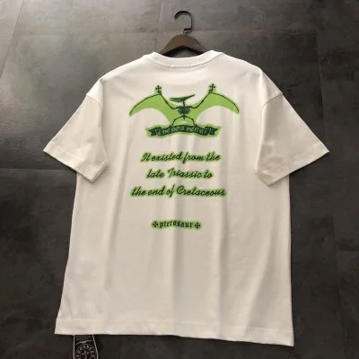 Футболка Chrome Hearts Pterodactyl "White" фото № 5