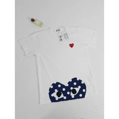 Футболка Comme des Garçons Play Half Heart "White" фото № 2 Футболка Comme des Garçons Play Half Heart "White" фото № 2