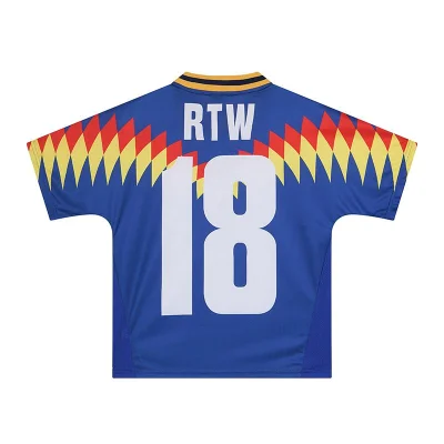Футболка Corteiz Rombes Print Frontside Logo "Blue" фото № 3