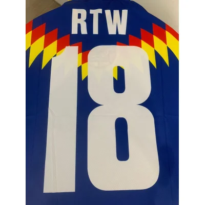 Футболка Corteiz Rombes Print Frontside Logo "Blue" фото № 4