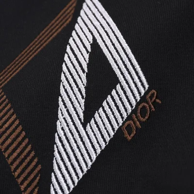Футболка Dior Rhomb Monogram "Black" фото № 5
