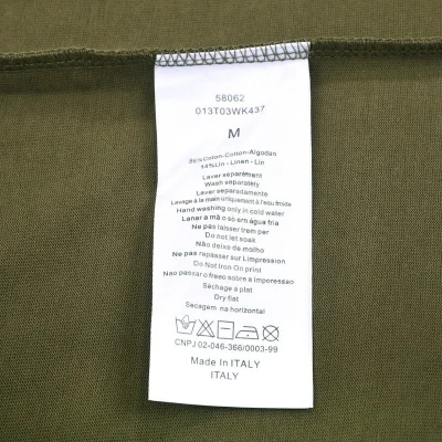 Футболка Dior Our Beautiful Nature "Khaki" фото № 3