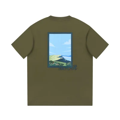 Футболка Dior Our Beautiful Nature "Khaki" фото № 8