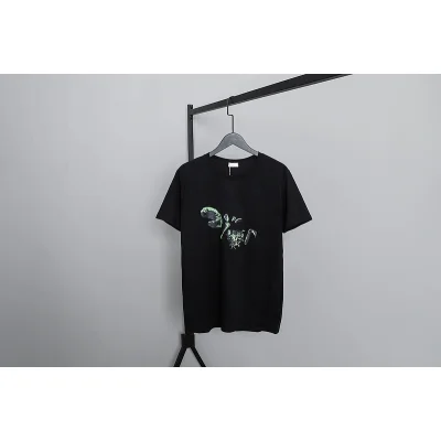 Футболка Dior Unusual Inscription "Black" фото № 2