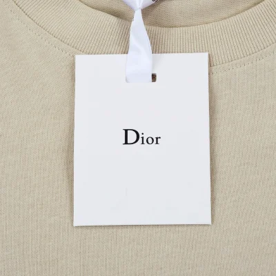 Футболка Dior Landscape In The Logo "Beige" фото № 5