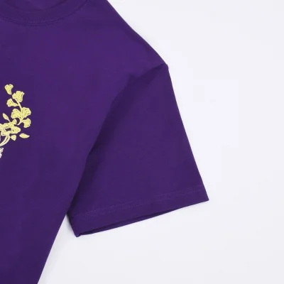 Футболка Dior With Wreath Of Flowers "Violet" фото № 7