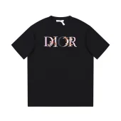 Футболка Dior Brand Letters With Colors "Black"
