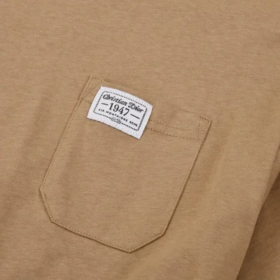 Футболка Dior Patch Pocket "Brown" фото № 3 Футболка Dior Patch Pocket "Brown" фото № 3