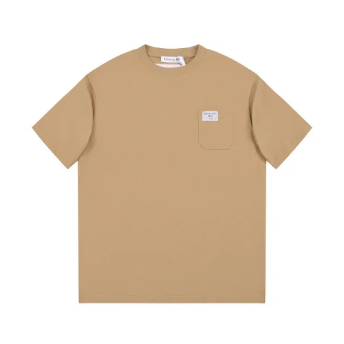 Футболка Dior Patch Pocket "Brown"