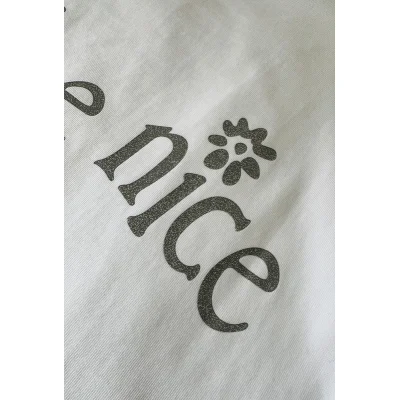 Футболка Dior With A Flower "White" фото № 2