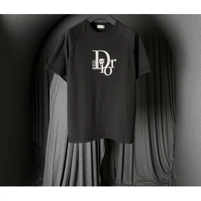 Футболка Dior Logo With The Number Ten "Black" фото № 6