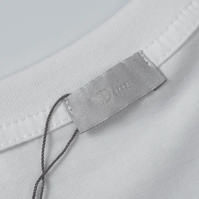 Футболка Dior With The Base Logo "White" фото № 3