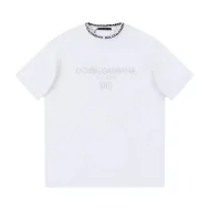 Футболка Dolce Gabbana With A Print Of Different Logos "White"