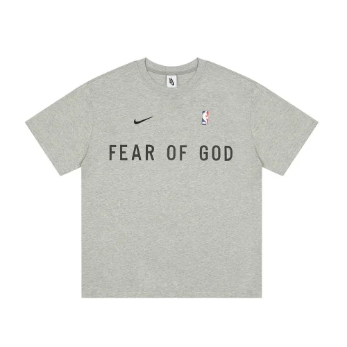 Футболка Fear Of God X Nike Small Logo "Gray"