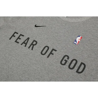 Футболка Fear Of God X Nike Small Logo "Gray" фото № 6