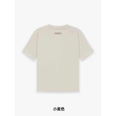 Футболка Fear Of God Cotton With Logo "Cream" фото № 2