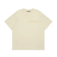Футболка Fear Of God With A Text Logo "Cream"
