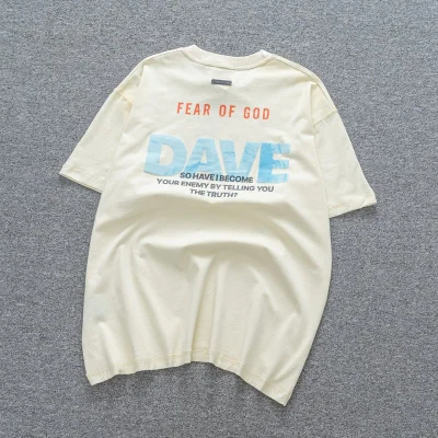 Футболка Fear Of God Rock "Cream" фото № 5