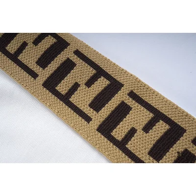 Футболка Fendi Sleeves With Brand Patterns "White" фото № 6