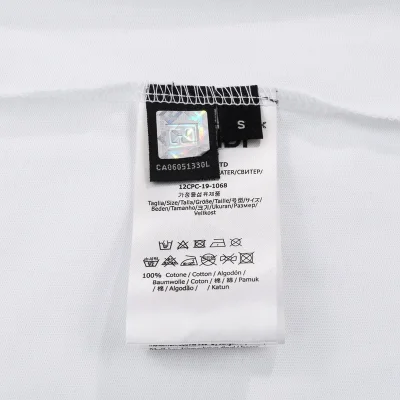 Футболка Fendi With The Inscription Of The Brand Logo "White" фото № 6