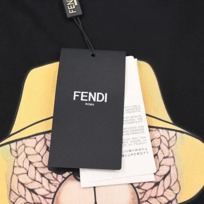 Футболка Fendi Book Bear "Black" фото № 6