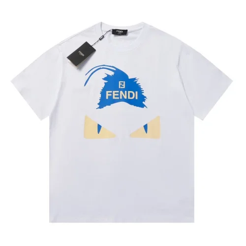 Футболка Fendi World View "White"
