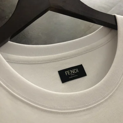 Футболка Fendi Print Planet "White" фото № 6