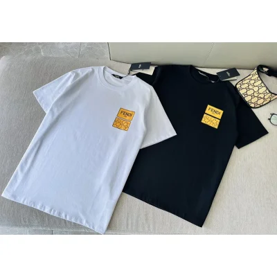 Футболка Fendi Caricature "White" фото № 2 Футболка Fendi Caricature "White" фото № 2