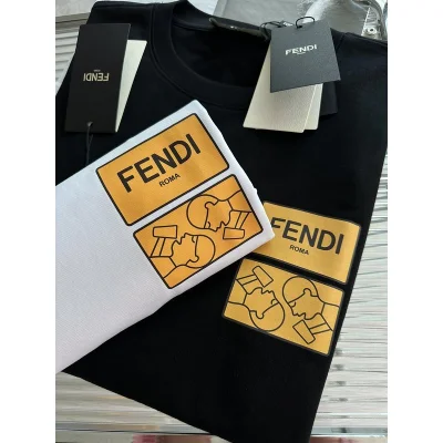 Футболка Fendi Caricature "White" фото № 5 Футболка Fendi Caricature "White" фото № 5