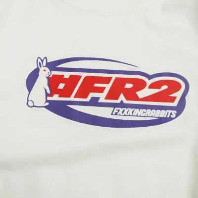 Футболка FR2 Print Text "#FR2" "White" фото № 2