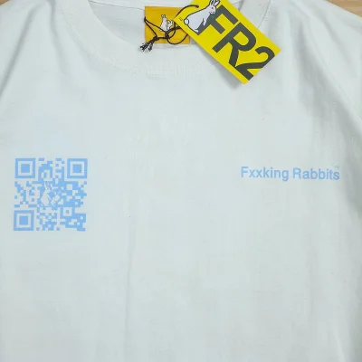 Футболка FR2 Big QR-Code Back "White" фото № 3 Футболка FR2 Big QR-Code Back "White" фото № 3