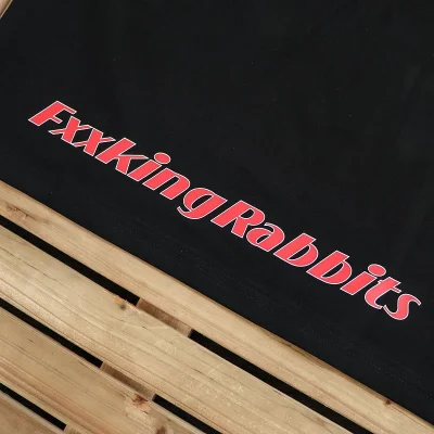 Футболка FR2 Japan Rabbits WIth Sun "Black" фото № 4