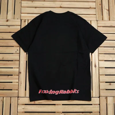 Футболка FR2 Japan Rabbits WIth Sun "Black" фото № 2